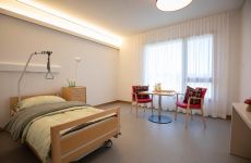 Zimmer im Pflegeheim Sennhof